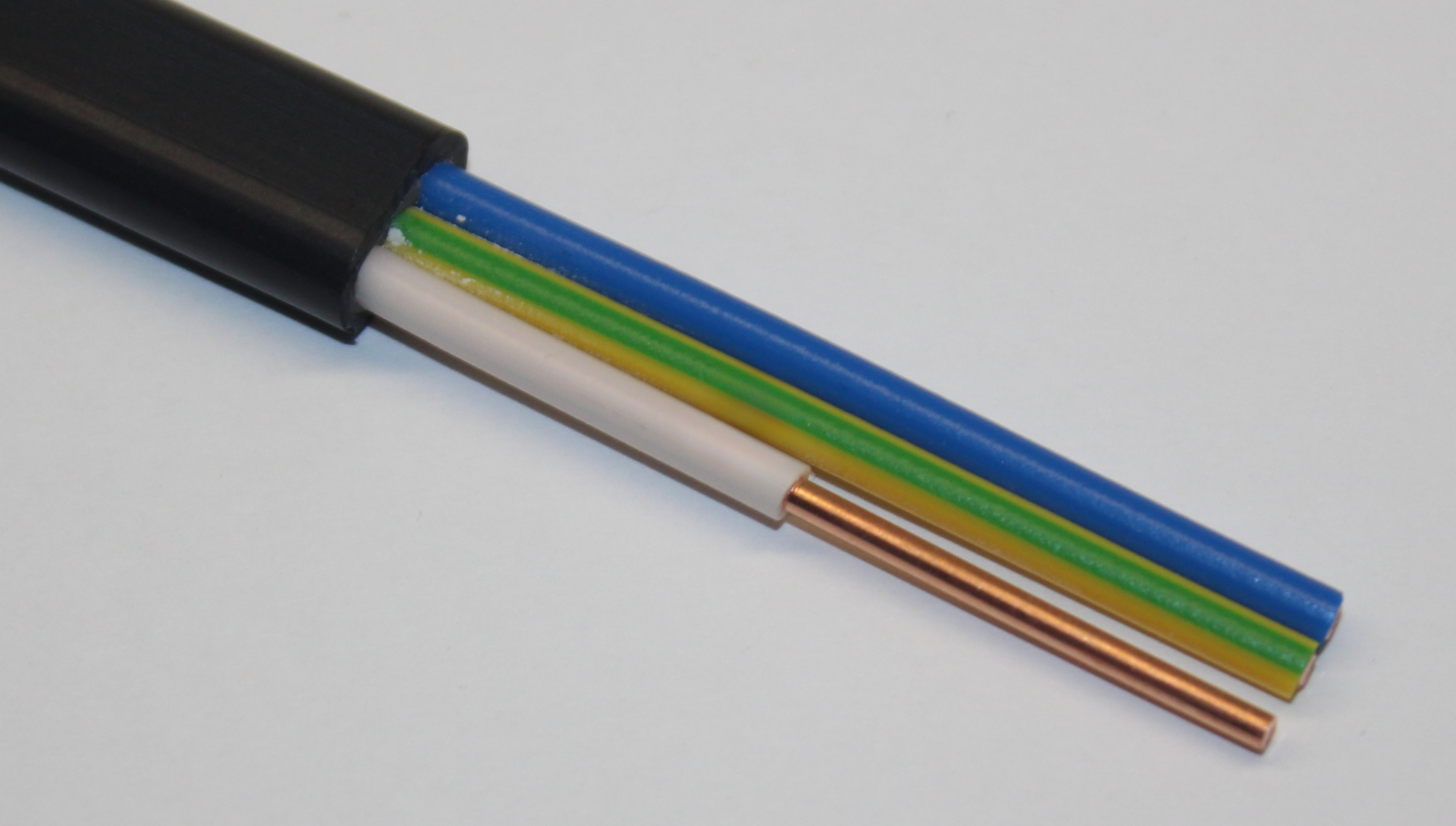 Кабель силовой ВВГ-Пнг(А) 2х1.5(ок)-0.66 ТРТС однопроволочный