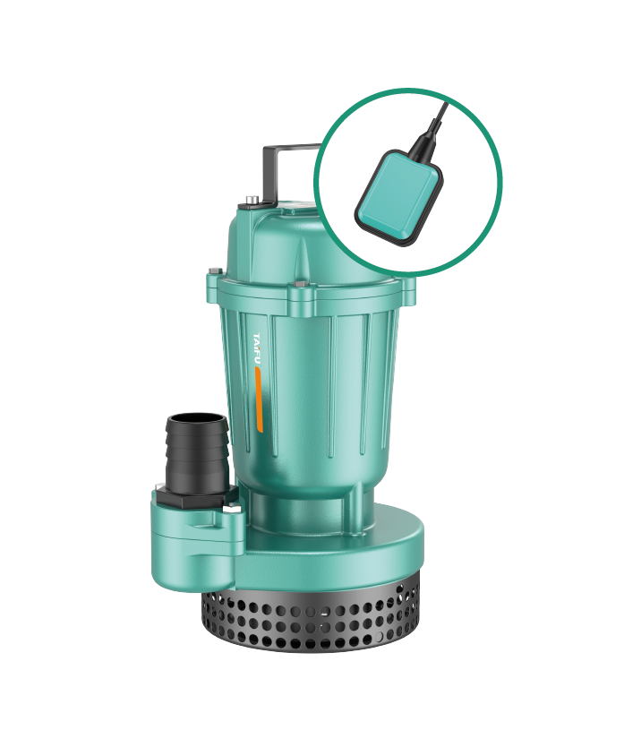 Насос дренажный TPS750A, чугун, 750вт, 333л/мин, c поплавком
