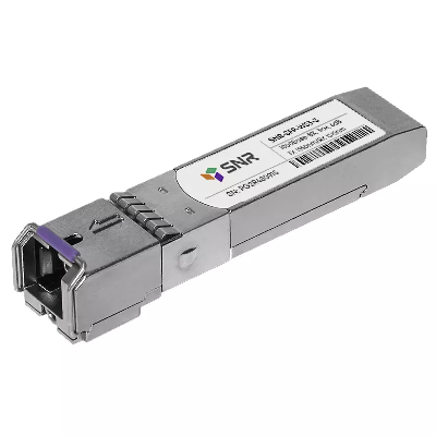 Модуль SFP 1хSC, 1 Гб/с, 6 дБ, WDM Tx:1550/Rx:1310 нм, до 3 км