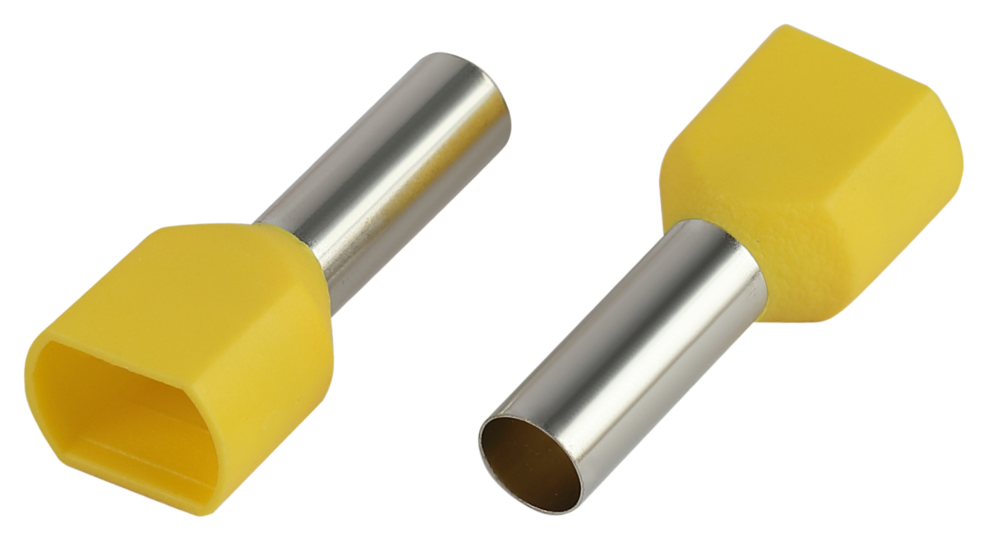 Наконечник-гильза с изолированным фланцем (упаковка 50 шт.) NO-225-106 (двойной) НШвИ(2) 6,0-14