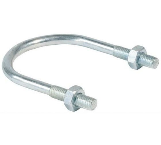 Хомут U-образный 3/4' М8 20-27 оцинкованная сталь ГОСТ 24137-80 без гаек