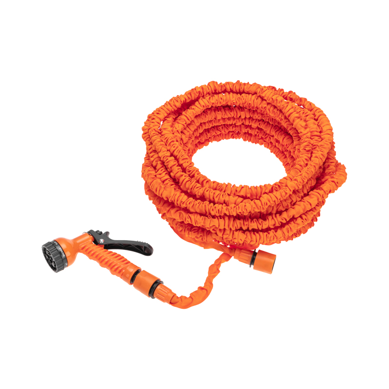 Набор поливочный, растягивающийся шланг 45 м, пистолет 7 режимов, соединитель Четыре сезона