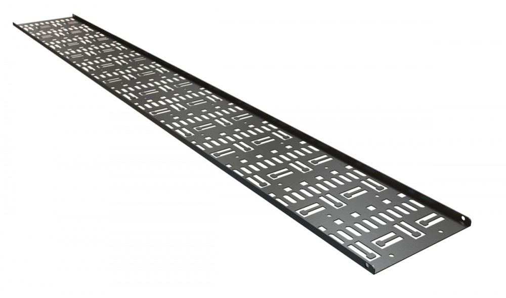 Организатор кабельный перфорированный вертикальный лоток