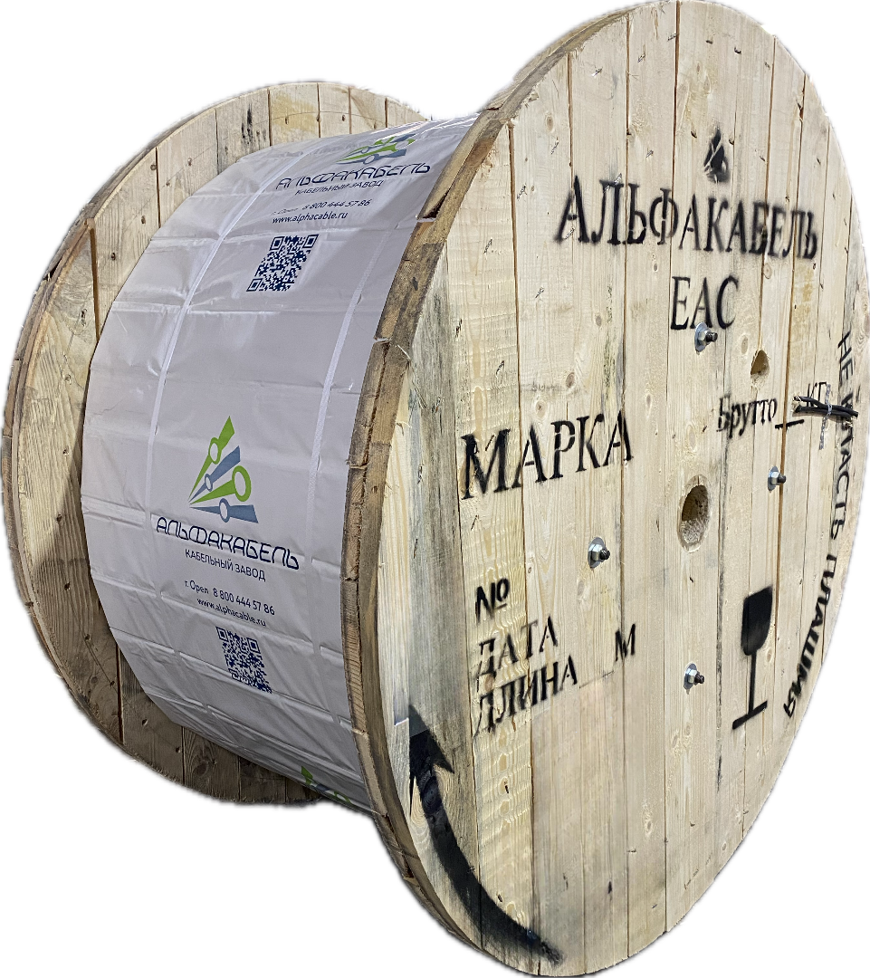 Провод монтажный МКЭШВнг(А)-LS 2х2х0.5 ТРТС барабан