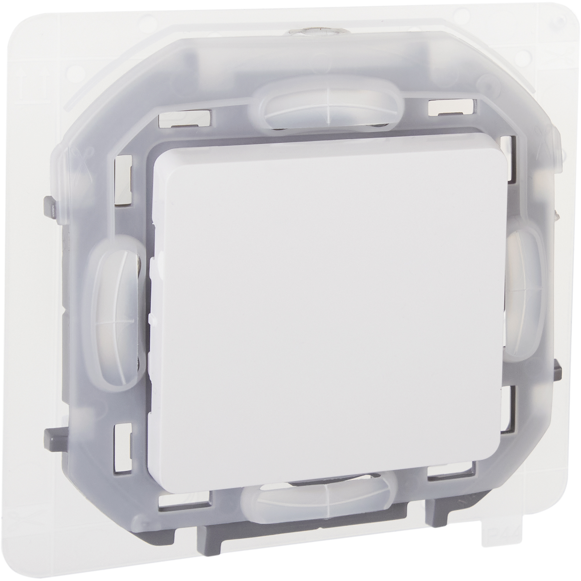 Переключатель IP44 INSPIRIA 10 AX 250 В~ белый