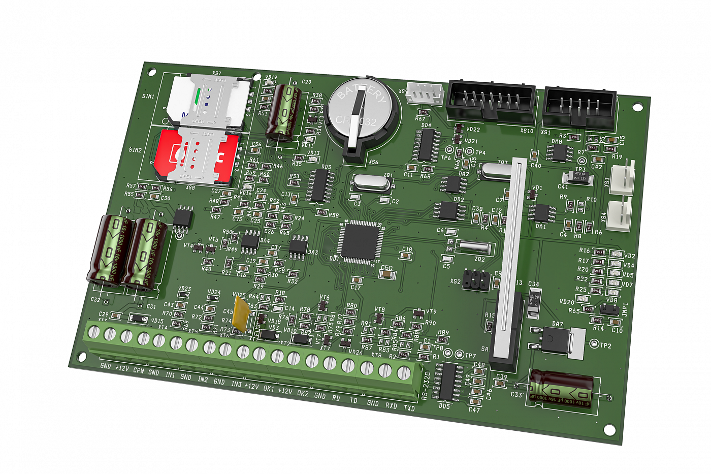 Панель контрольная Контакт GSM-5-RT3 для Болида