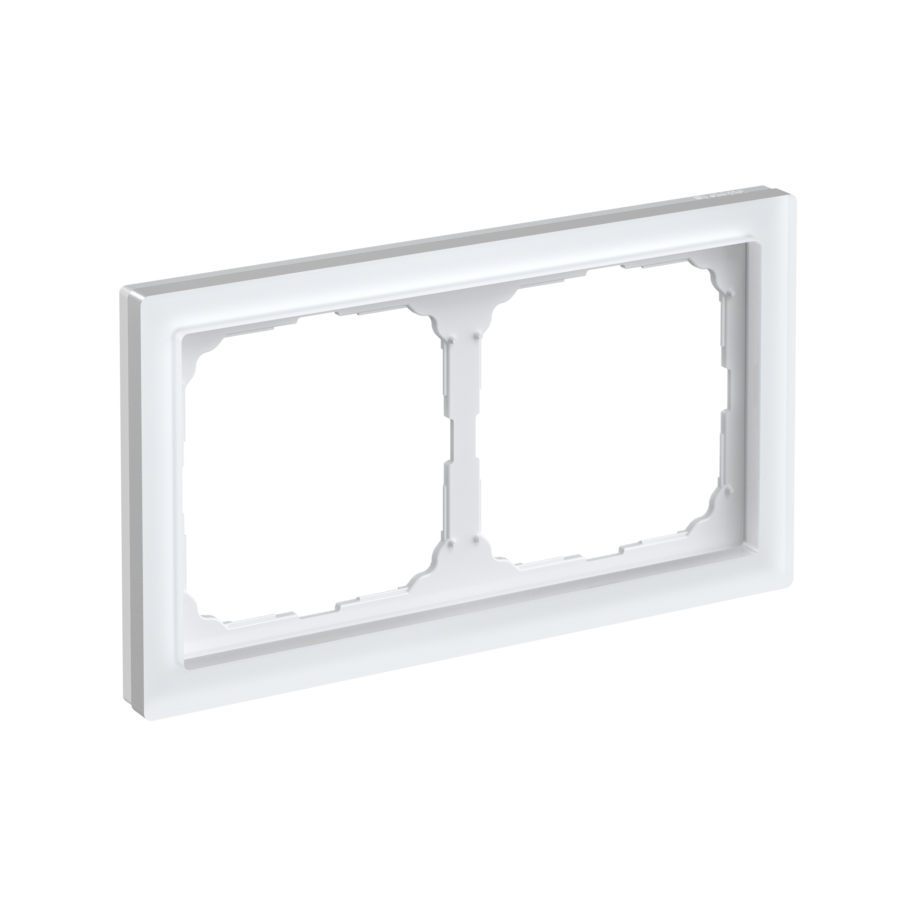 ARTGALLERY PURE 2-постовая РАМКА, МАТОВОЕ ОРГАНИЧЕСКОЕ СТЕКЛО БЕЛЫЙ