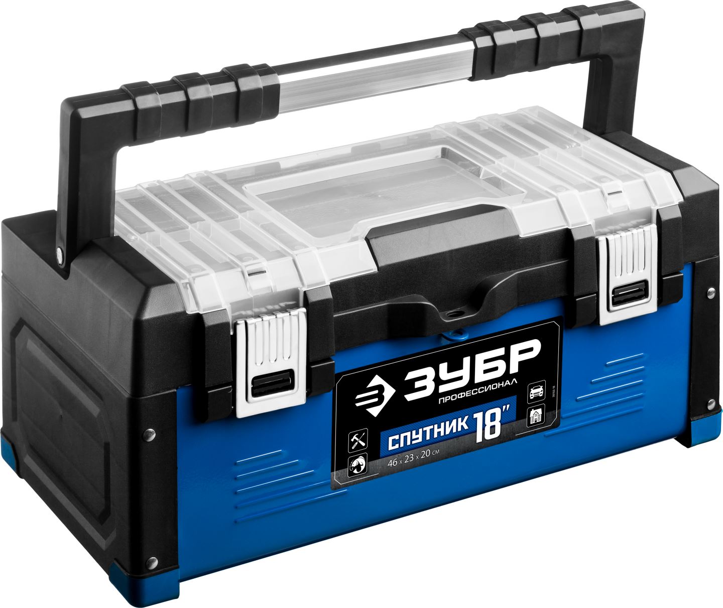 Ящик для инструмента ''СПУТНИК-18'' металлический, Профессионал