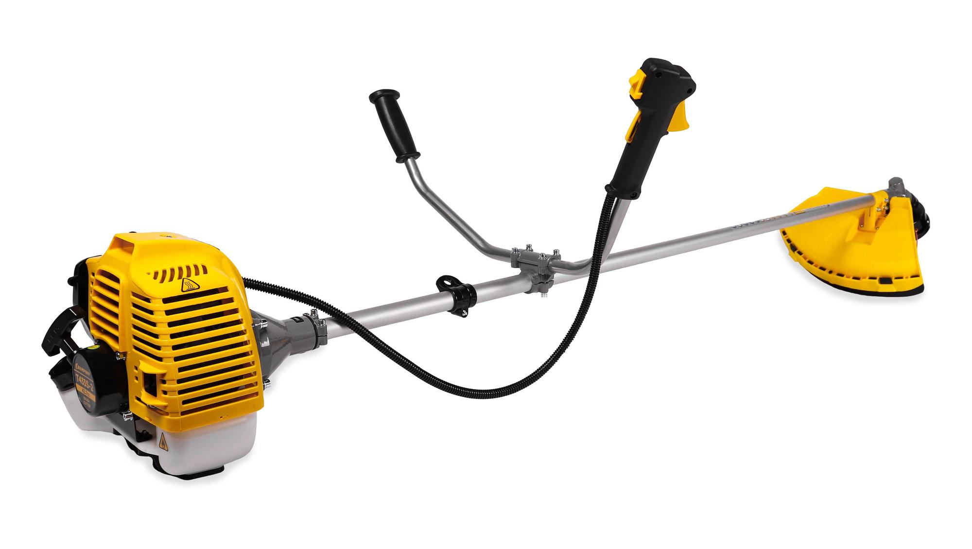 Триммер Т433S-2 (неразъемная прямая штанга 1,25кВт 42,7см? 7кг HT21+40/255/25,4 U-ручка легкий старт)