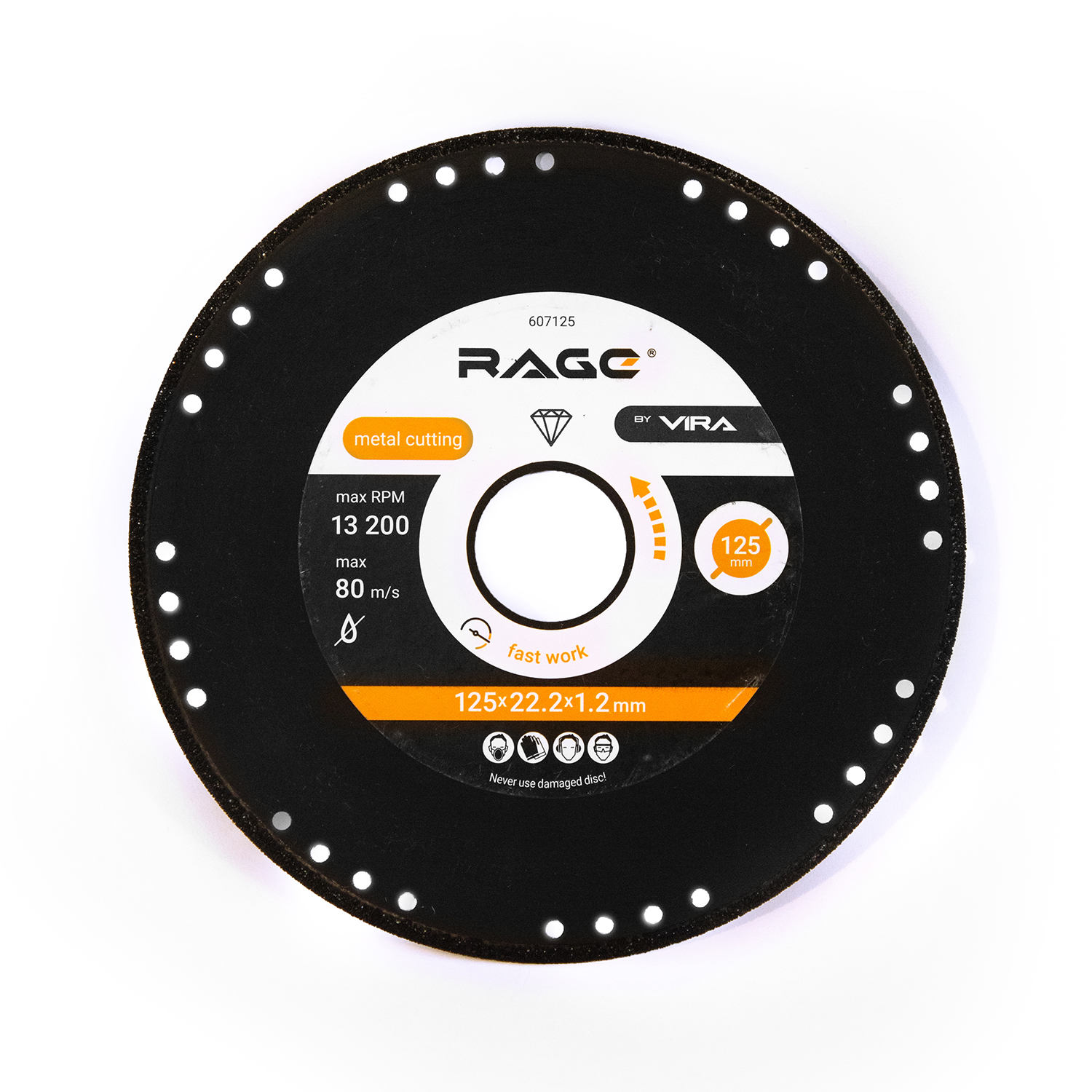 Диск алмазный по металлу 125 мм