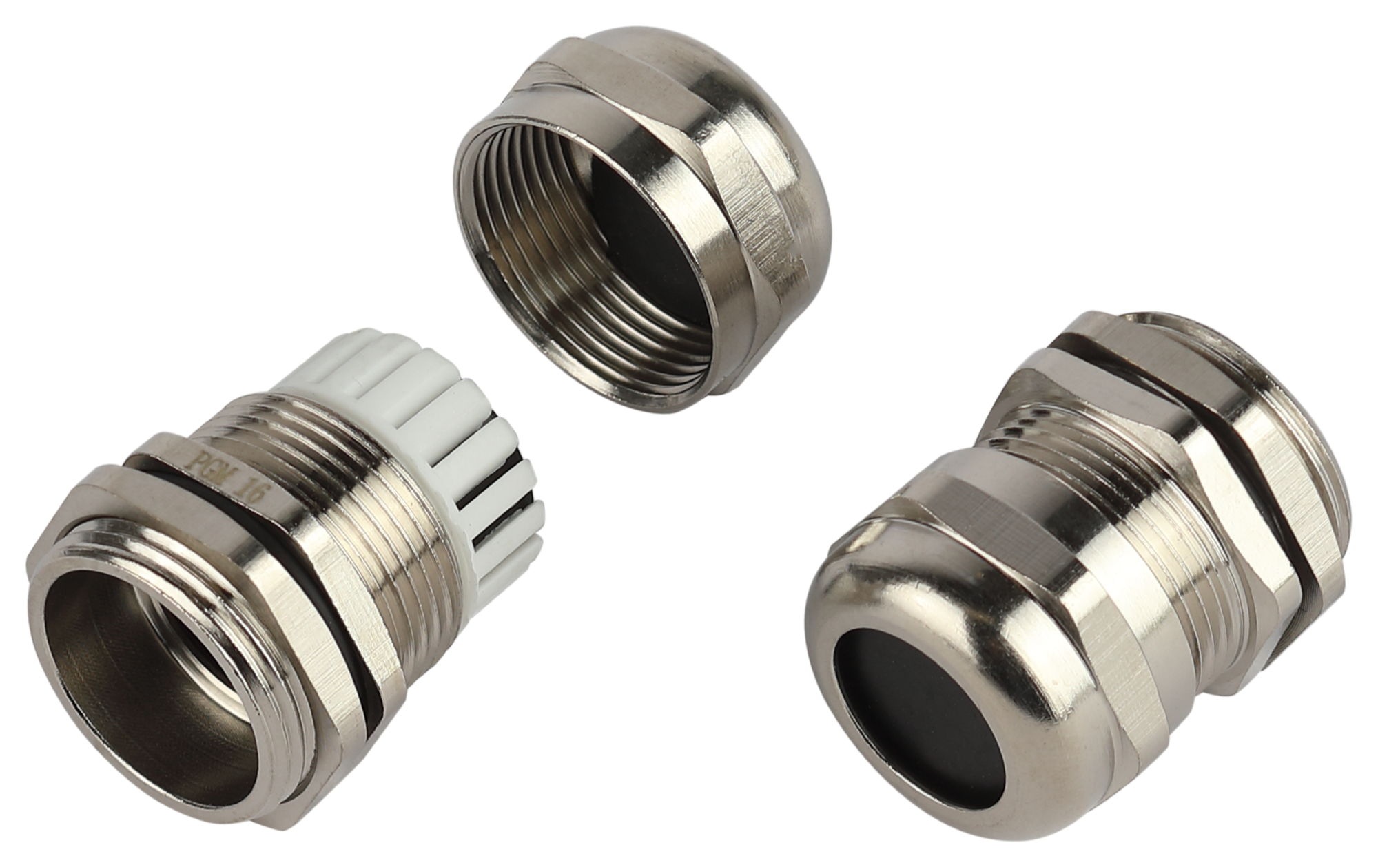 Ввод кабельный сальник NO-224-259 латунный PGM 16 (d отв.22.5 мм / d провод.10-14 мм) IP68 (упаковка 5 штук)