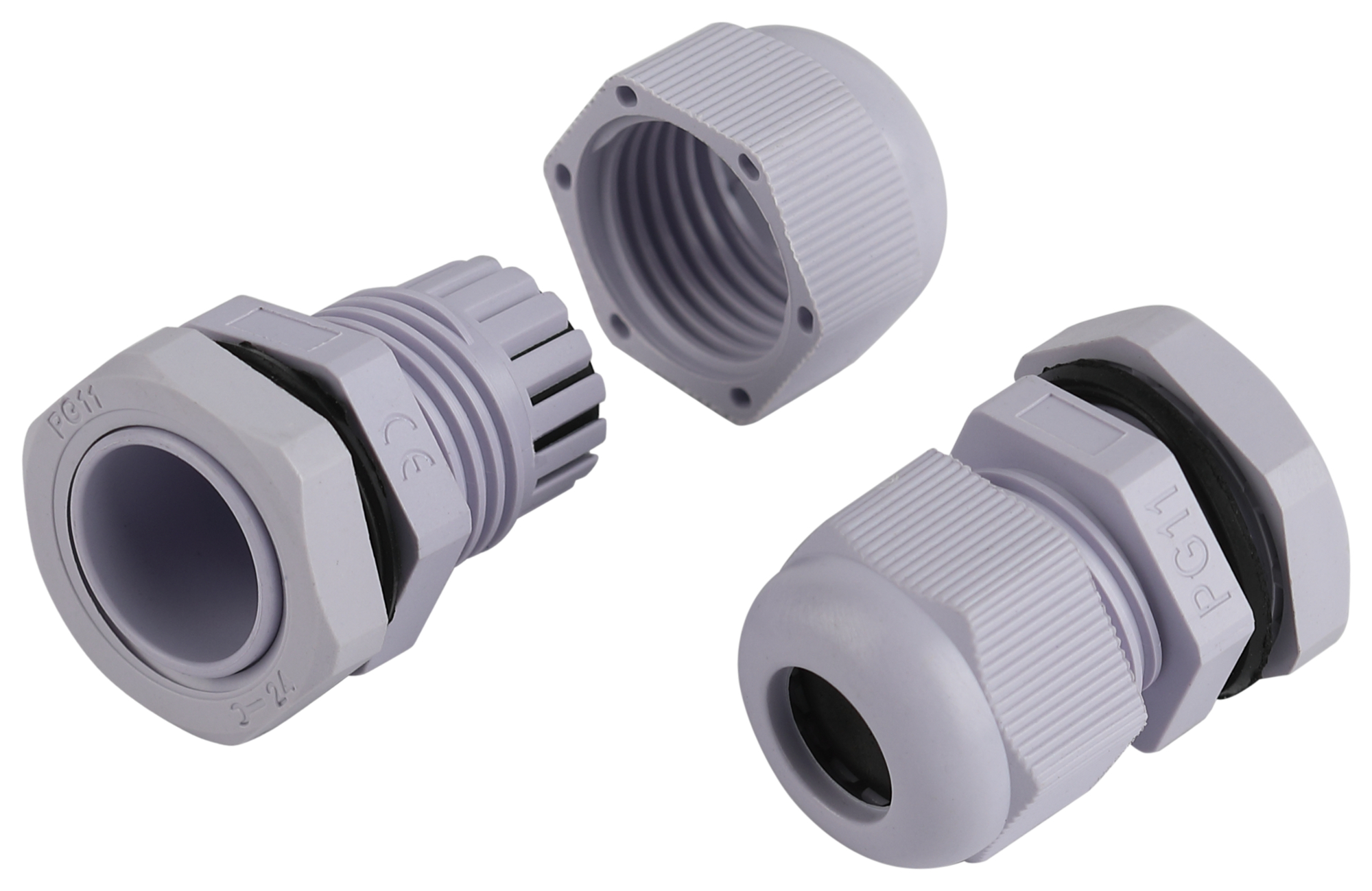 Ввод кабельный сальник NO-224-231 PG 11 (d отв.19 мм / d провод.5-10 мм) IP54 (упаковка 20 штук)