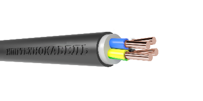 Кабель силовой ВВГнг(А)-LS 4Х6 ок(PE)-0.660 ТРТС