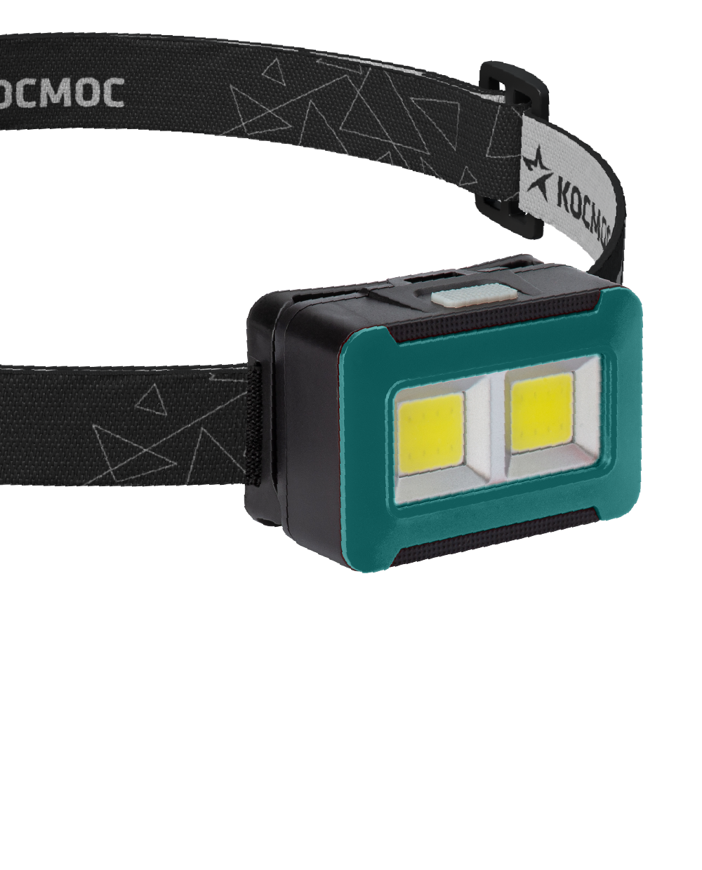 Фонарь налобный 4ВтCOBLED/3xAA/корпус ABS-пластик