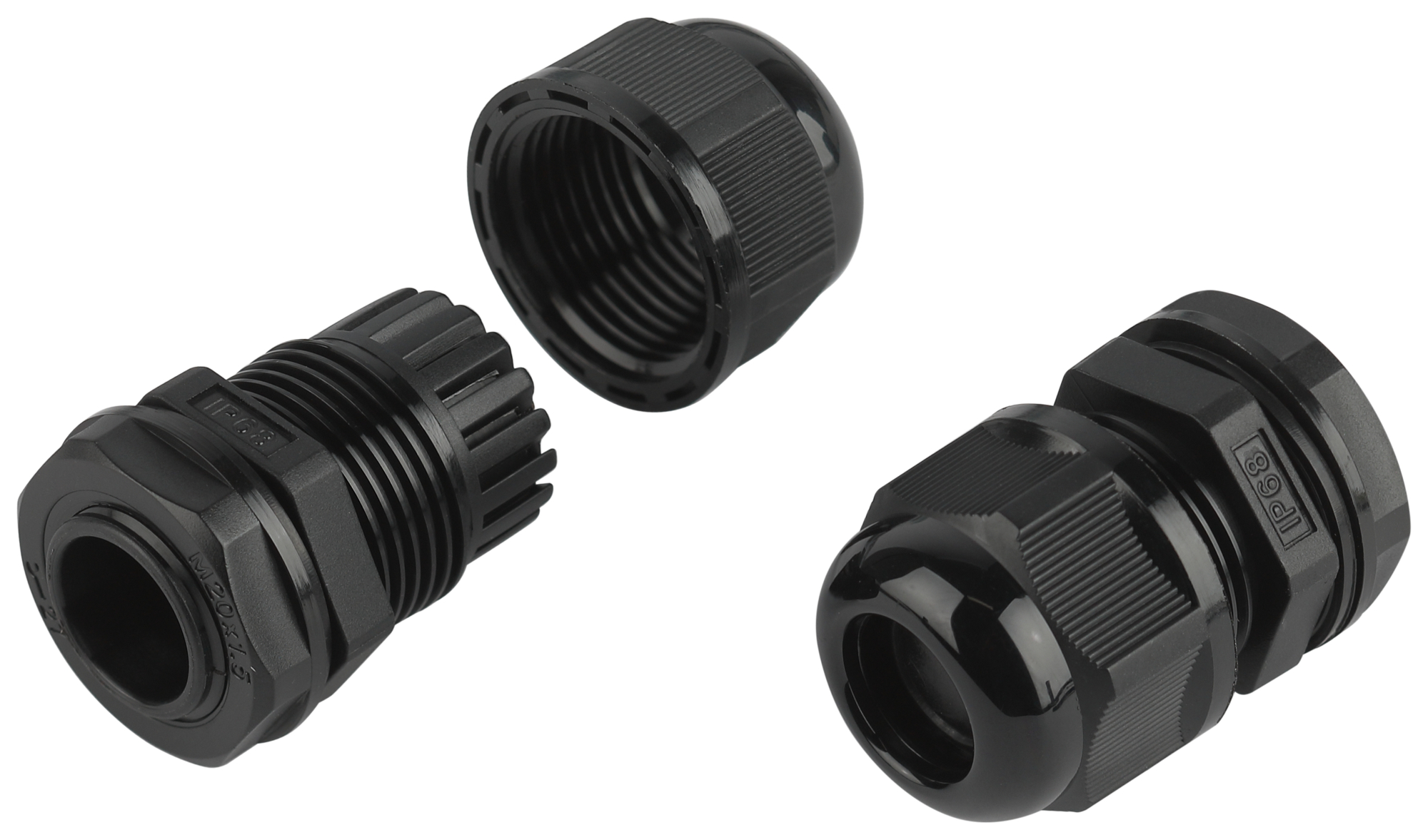 Ввод кабельный сальник NO-224-243 MG 20 (d отв.20 мм / d провод.8.5-14 мм) IP68 (упаковка 15 штук)