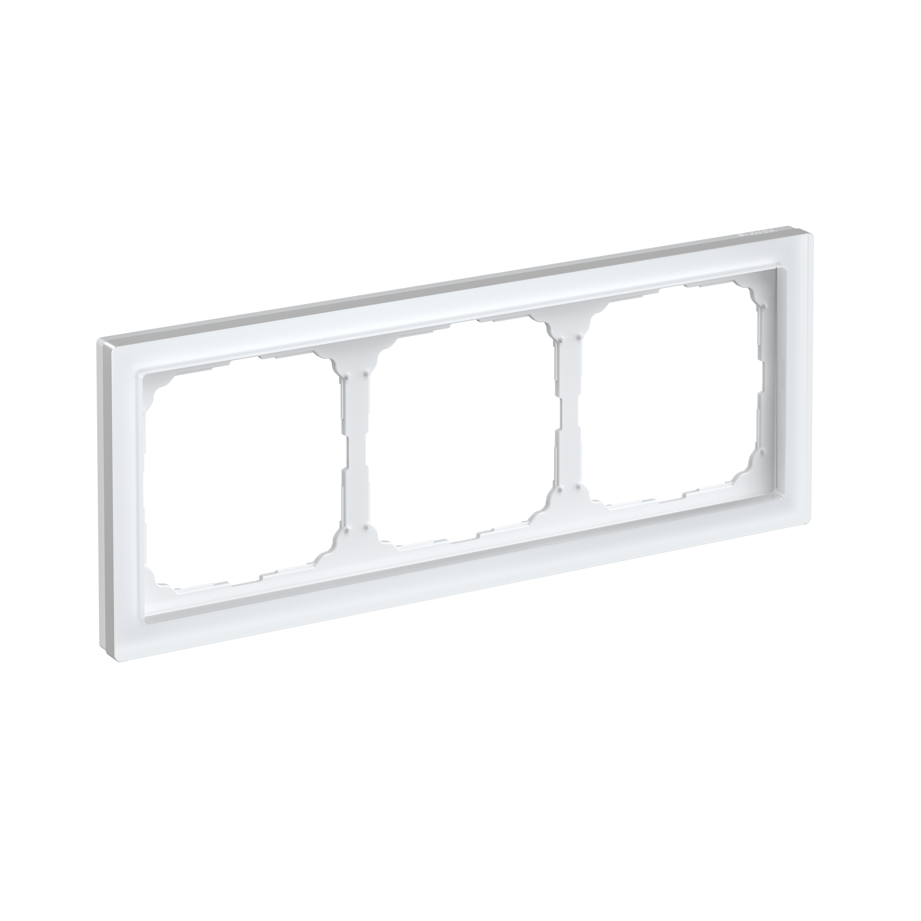 ARTGALLERY PURE 3-постовая РАМКА, МАТОВОЕ ОРГАНИЧЕСКОЕ СТЕКЛО БЕЛЫЙ