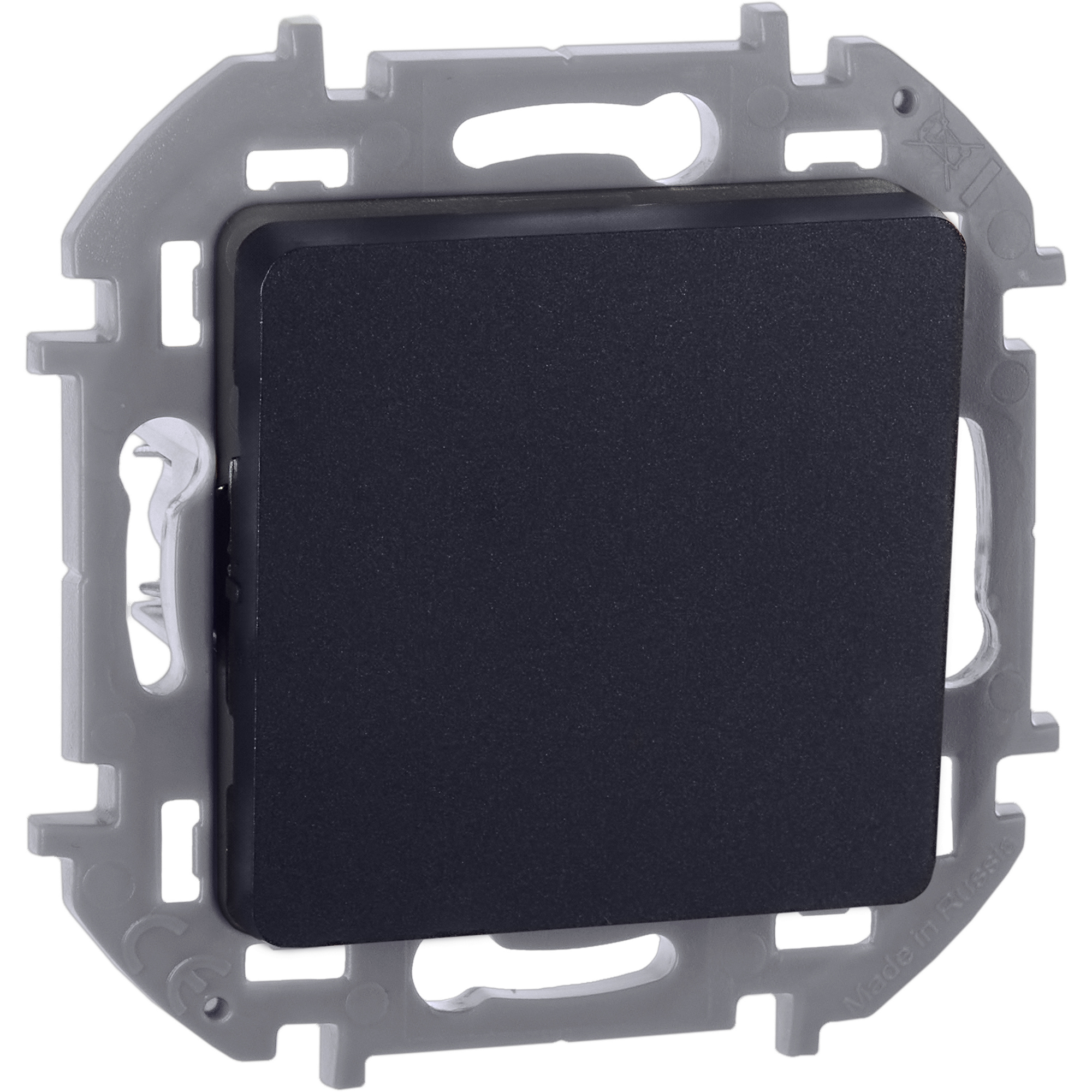 Переключатель одноклавишный INSPIRIA 10 AX 250 В~ антрацит