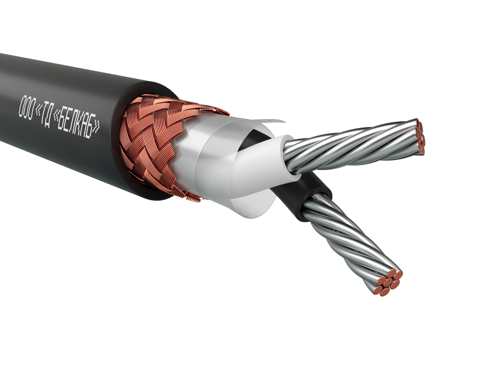 Провод монтажный МКЭШВнг(А)-LS 1*2*0.75  БЕЛКАБ RUS ТРТС