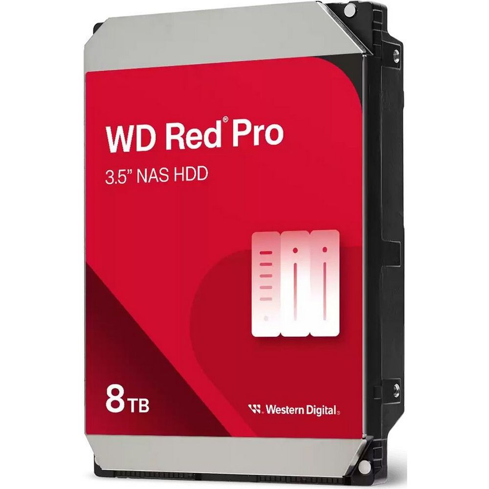 Жесткий диск 8ТB Red Pro 3.5'', SATAIII, 7200 об/мин, 256 МБ