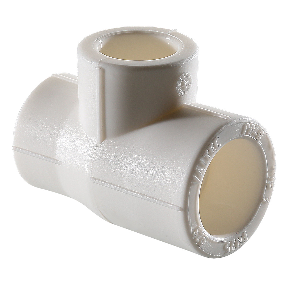 Тройник переходной 32x20x32 мм полипропиленовый PPR белый