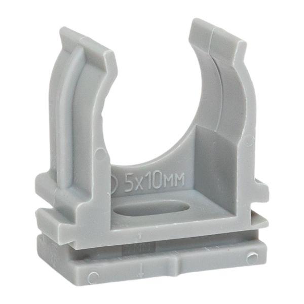 Крепеж-клипса для ручного монтажа d20 мм серая EKF-Plast