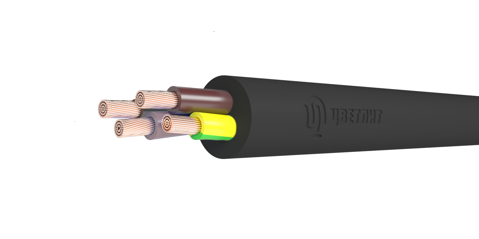 Кабель силовой КГТП-ХЛ 3х35+1х10(PE) 220/380-2 ТРТС