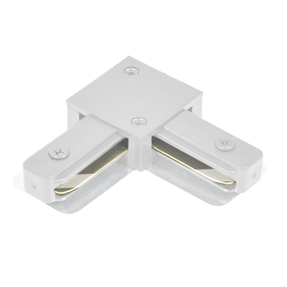 Коннектор угловой белый для шинопровода CAB1007