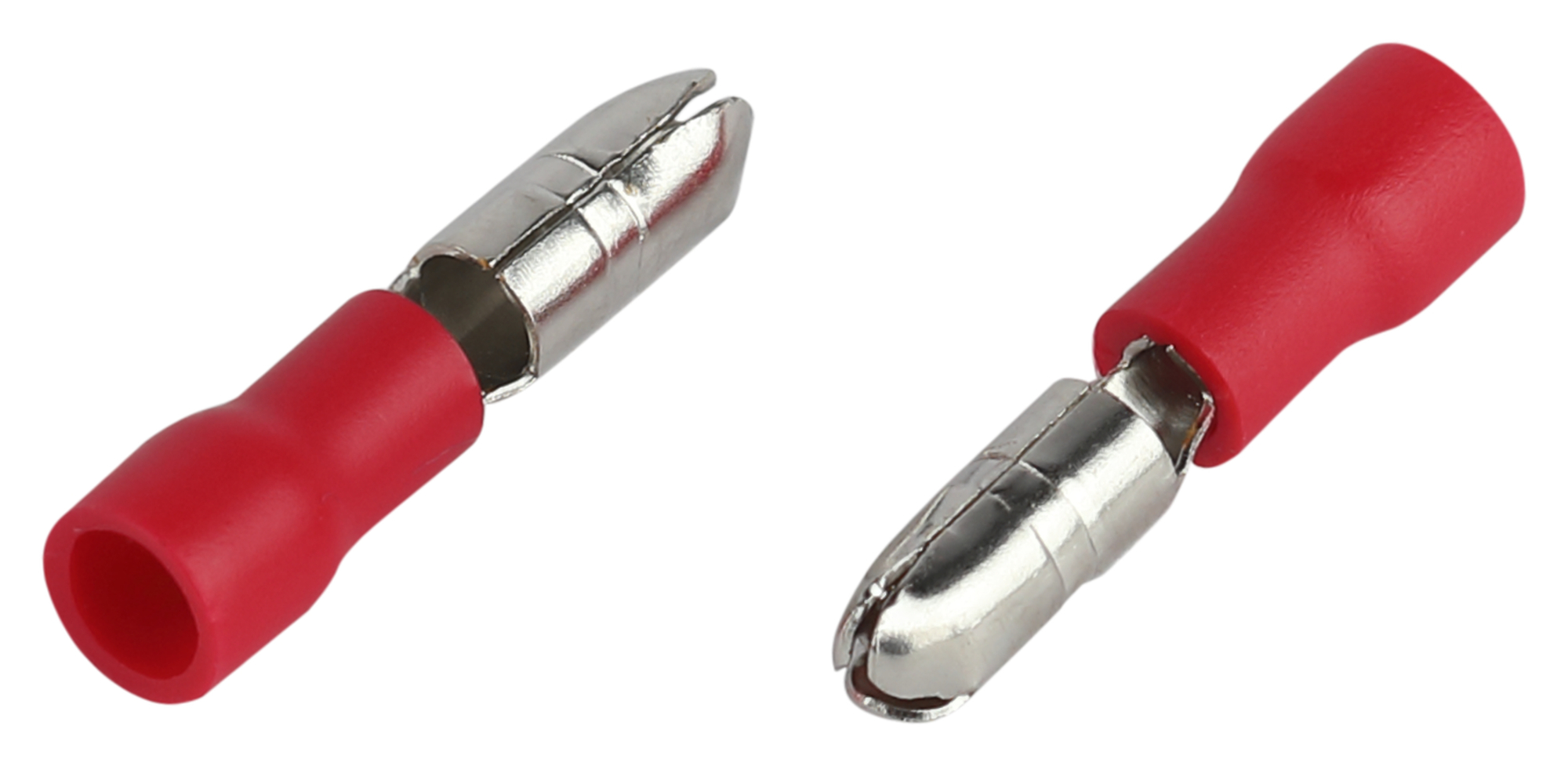 Разъем-штекер NO-225-133 РшИп 1.25-4 изолированный «вилка» (упаковка 50 штук)