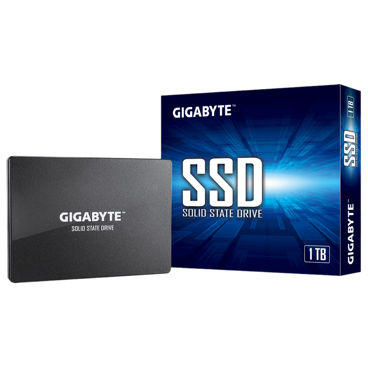 Накопитель SSD 2.5'' 1TB, SATA 6Gb/s, TLC NAND, 550/500 Мб/с
