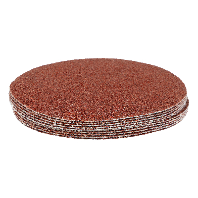 Круг абразивный на ворсовой подложке под липучку, P 40, 125 мм, 10 шт.