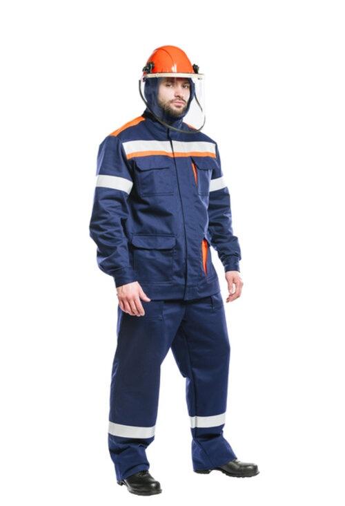 Костюм летний для защиты от термических рисков электрической дуги СП02-ЛIV, 47.8 кал/см2 (куртка+брюки), р. 96-100/182-188