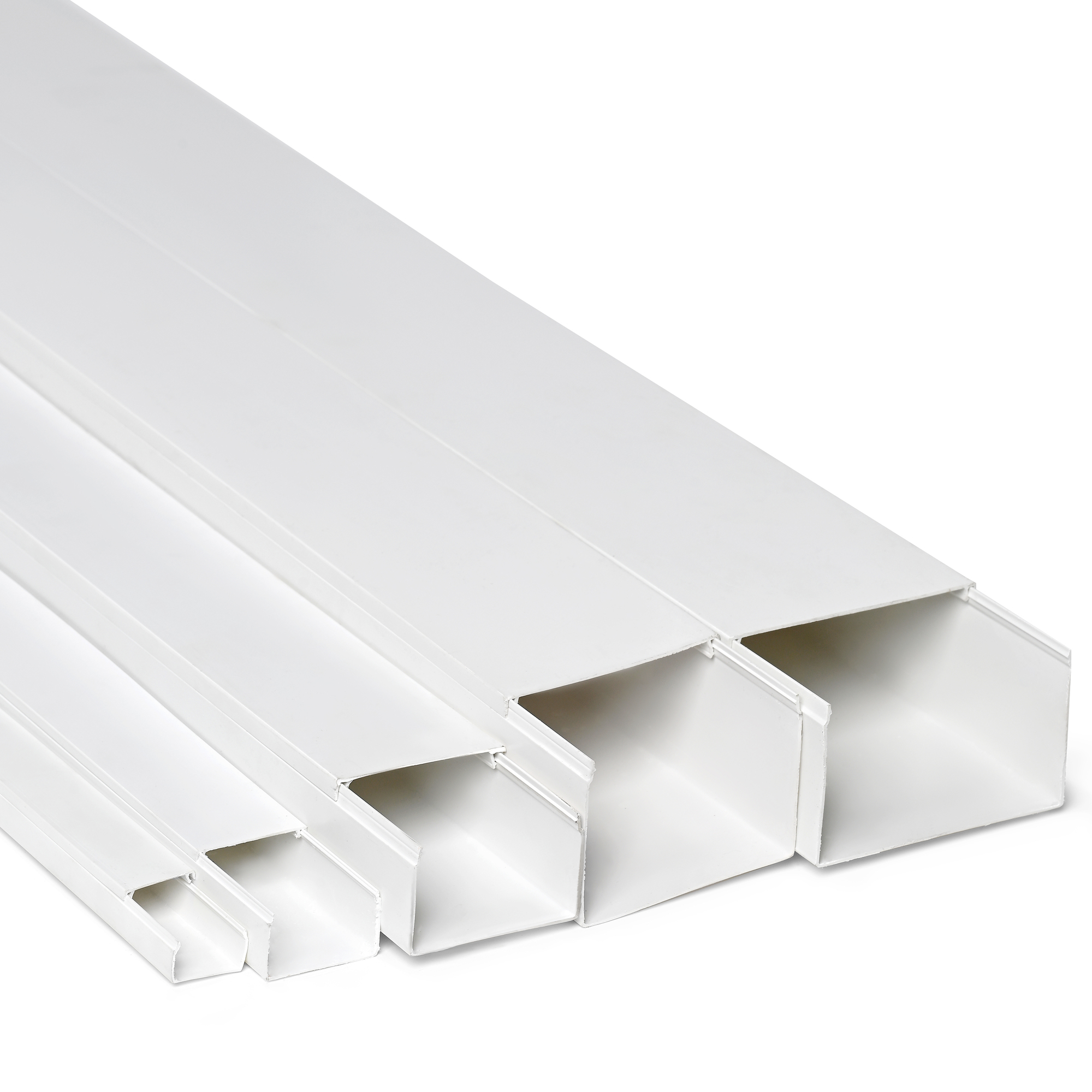 Кабель-канал 25х25 белый двойной замок (часть ОКЛ)