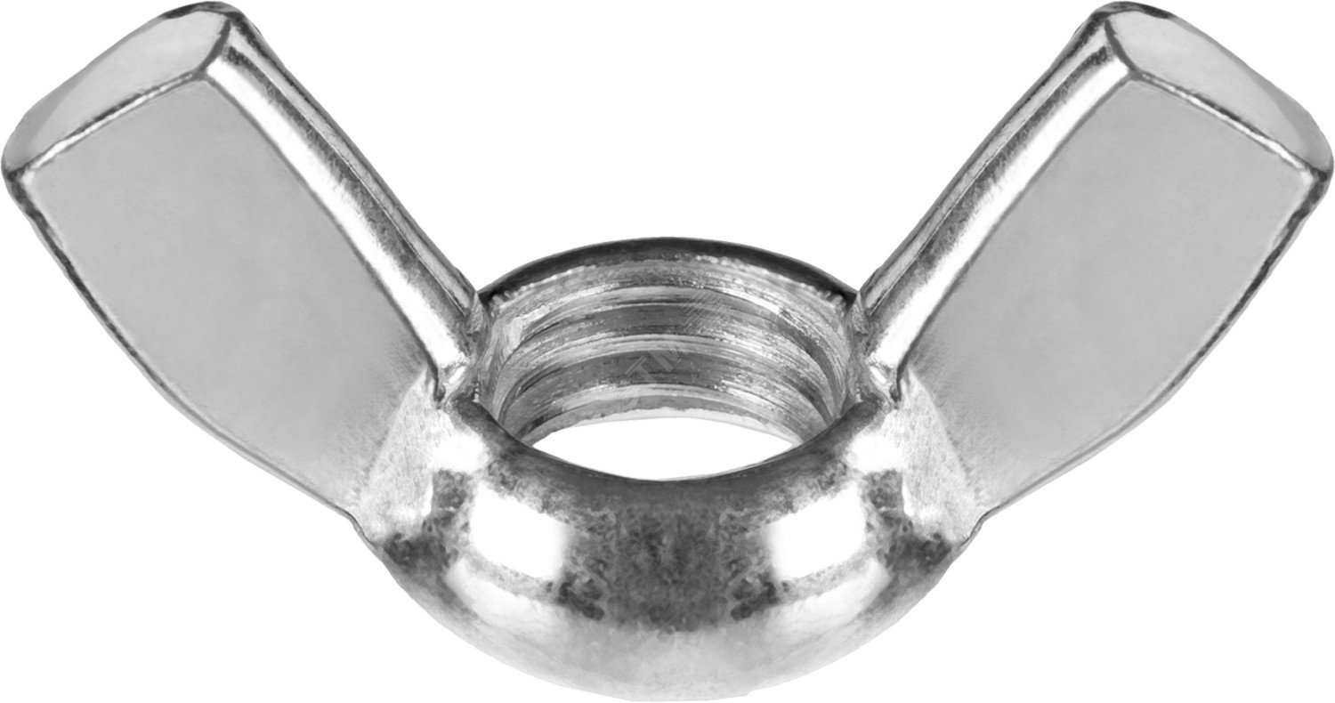 Гайка DIN315 М8 барашковая оцинкованная