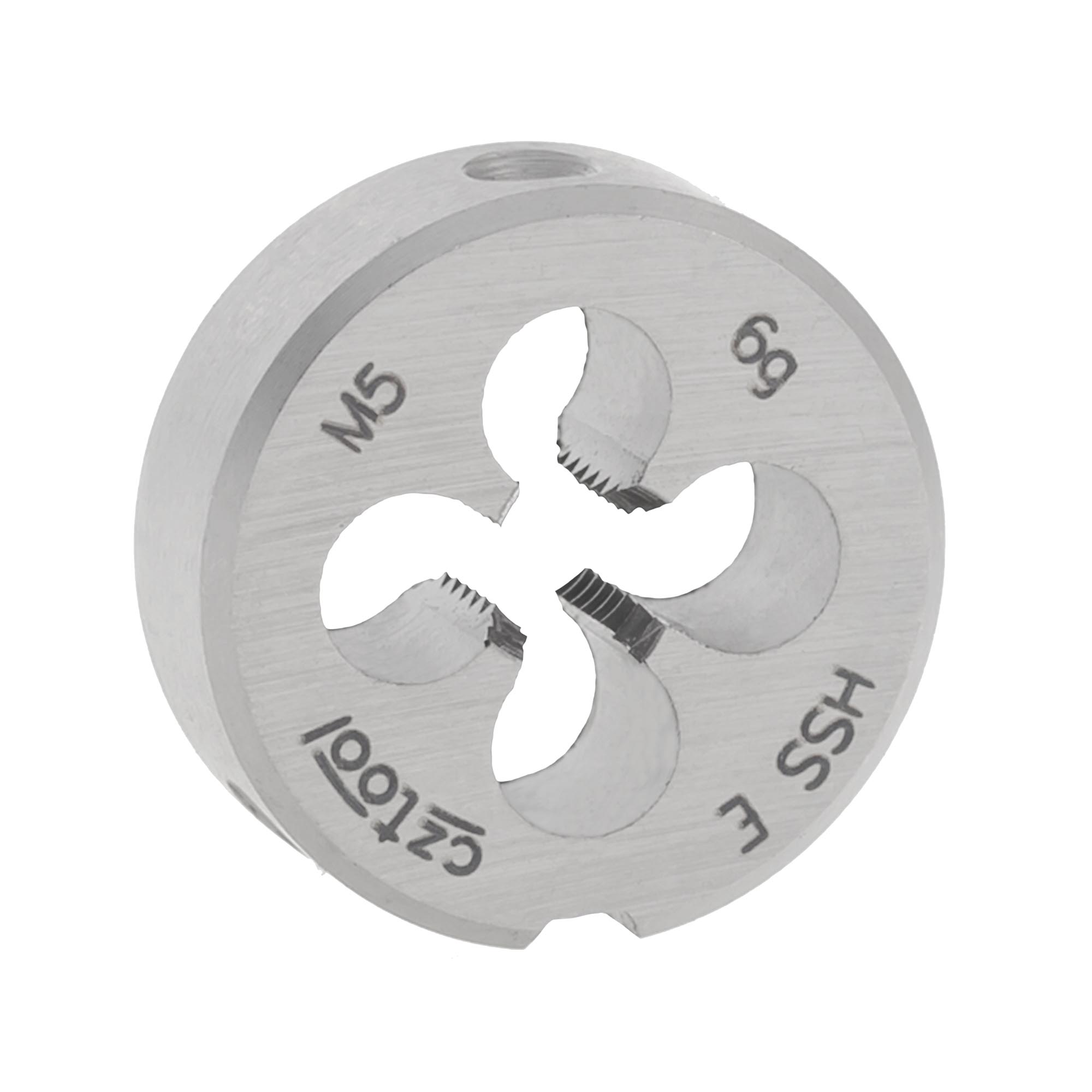 Плашка М 5,0х0,8 DINEN22568 HSSE 6g 20х7мм (CzTool)