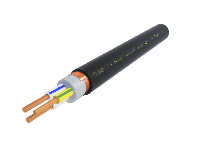 Кабель силовой ВВГЭнг(А)-LS 3х1.5 ок(N.PE)-0.66 Ч. бар