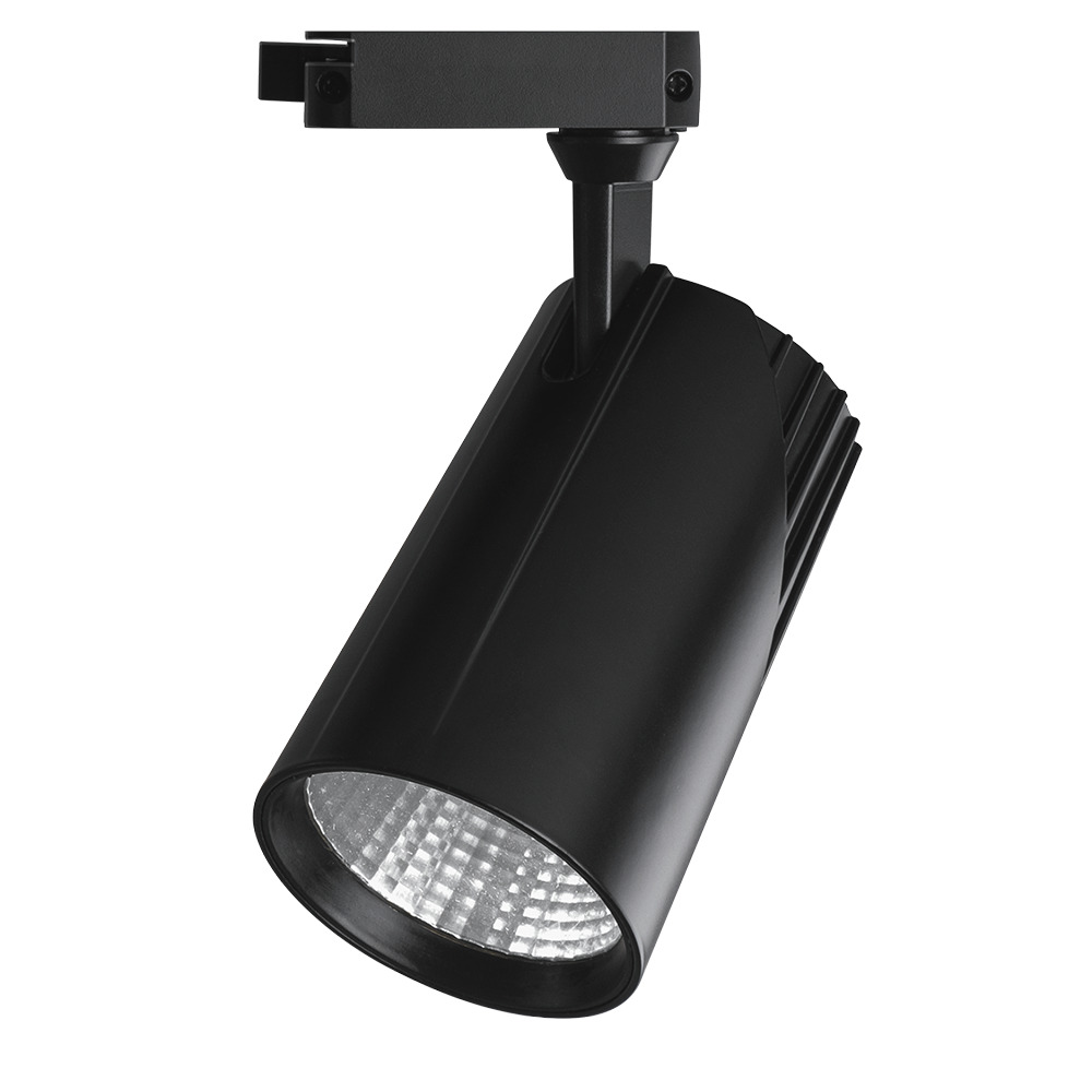 Светильник светодиодный трековый на шинопровод ДПО-25w 4000K 24 град. BL (чёрный) IP40 PTR 1725