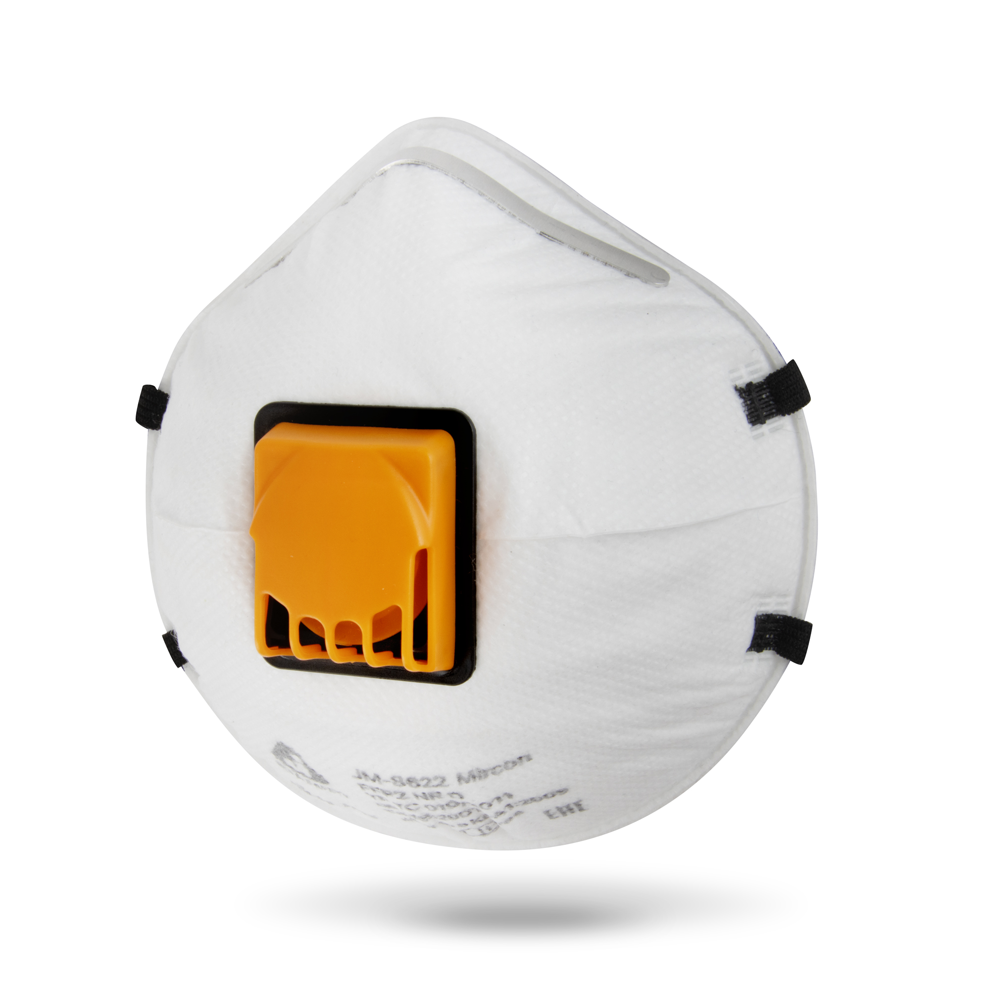 Одноразовый респиратор с клапаном JM-8622 Micron, FFP2 NR D (упак 10шт)