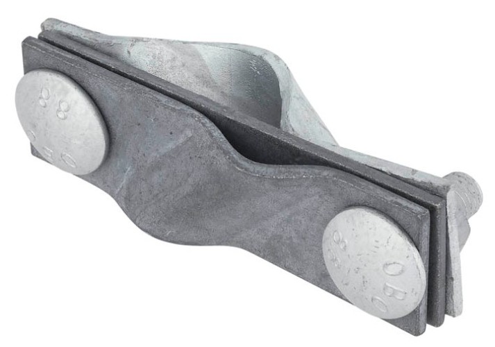 Соединитель стержня заземления и проволоки горячий цинк