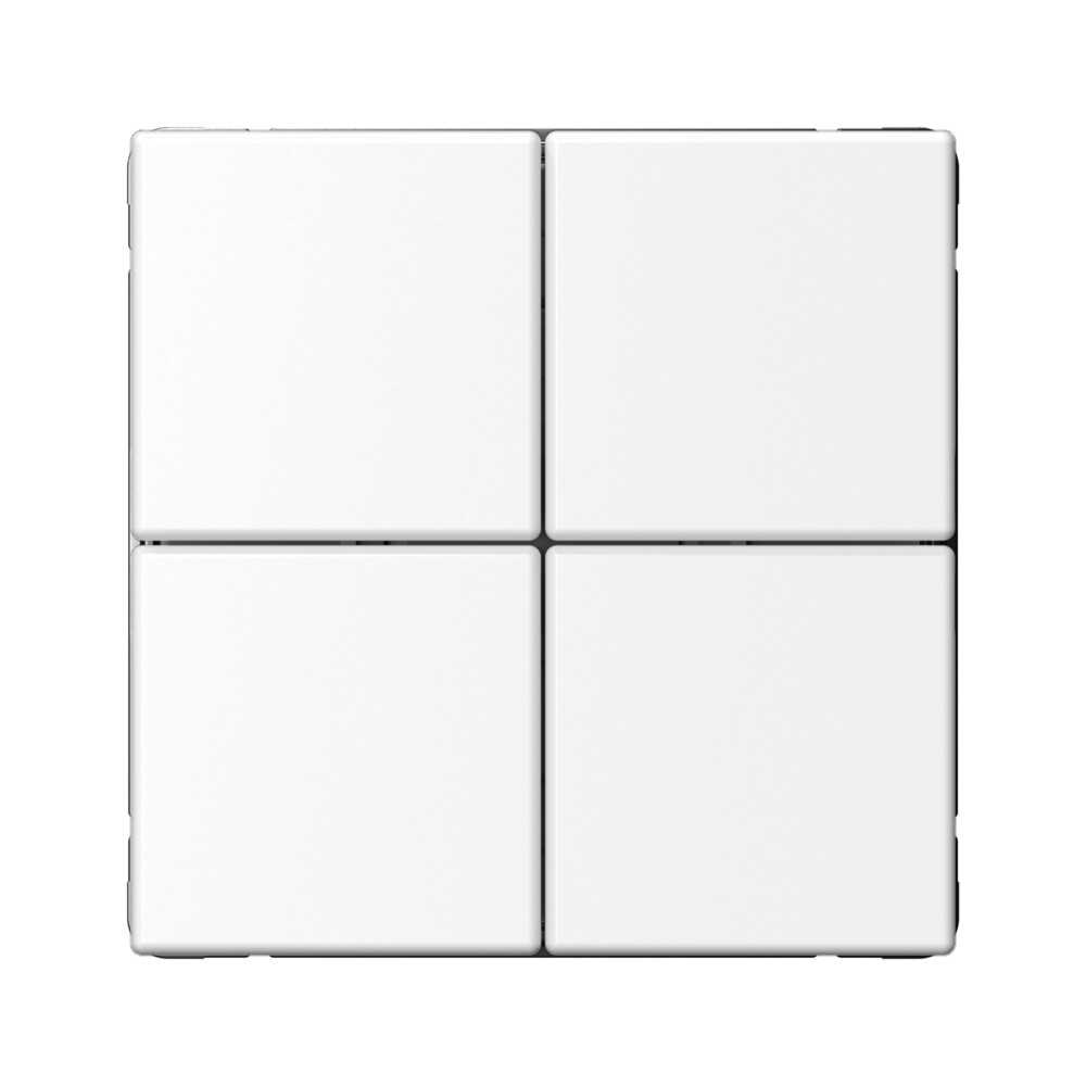 ARTGALLERY 4-клавишный ВЫКЛЮЧАТЕЛЬ СЦЕНАРНЫЙ, сх. 1,  БЕЛЫЙ