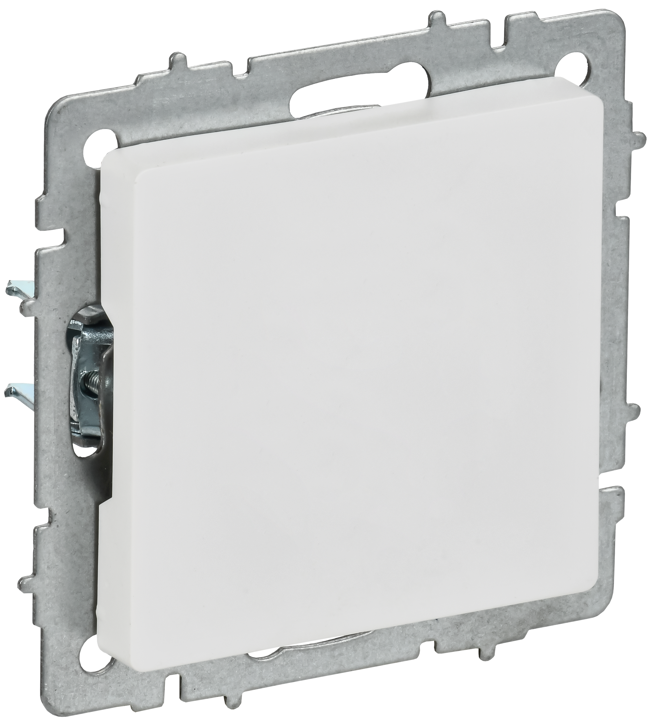 BRITE Заглушка с суппортом МЗ10-БрАБ арктический белый IEK