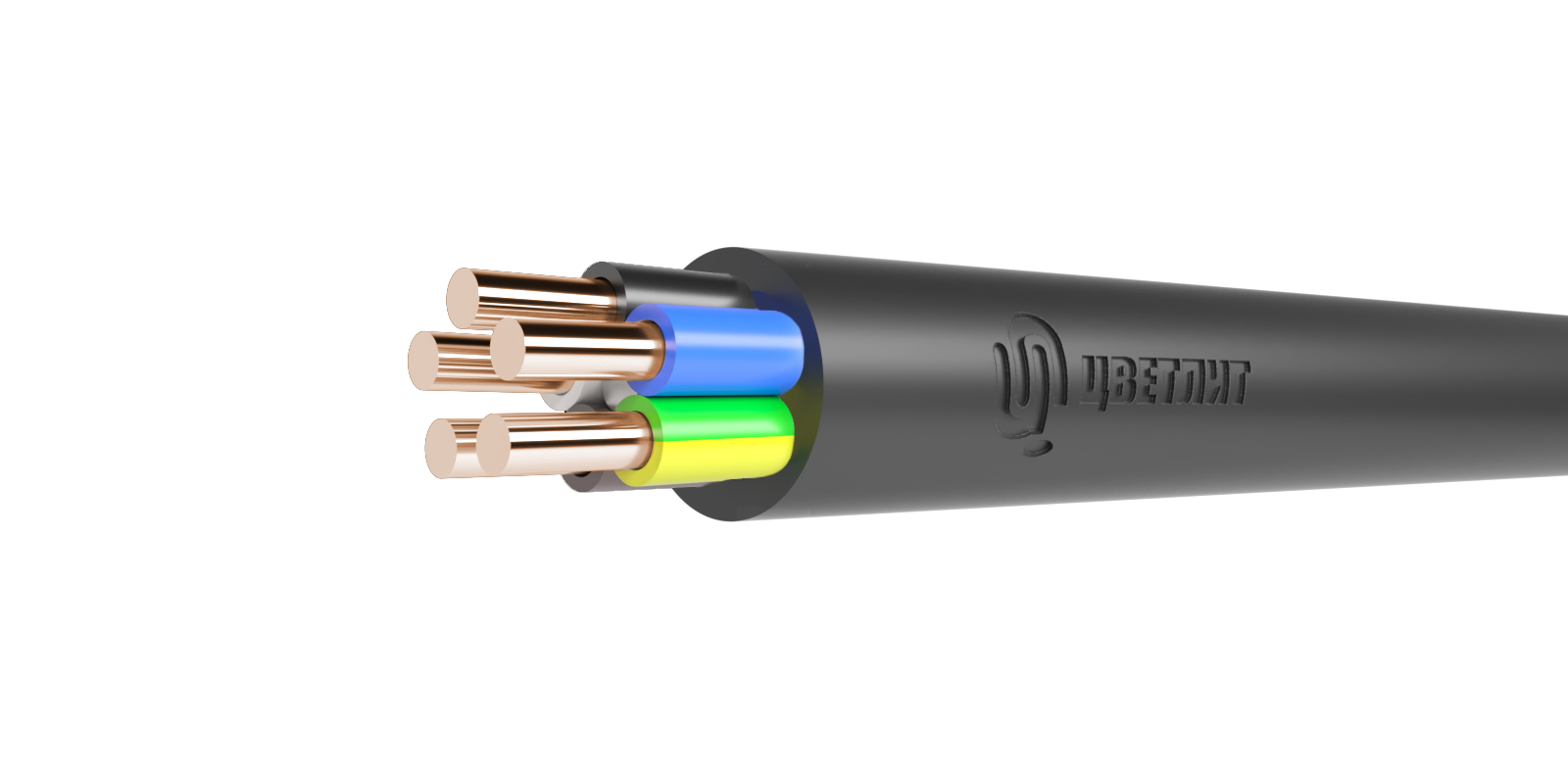 Кабель силовой ППГнг(А)-HF 5х2,5ок(N,PE)-0,66 (100 м) ТРТС