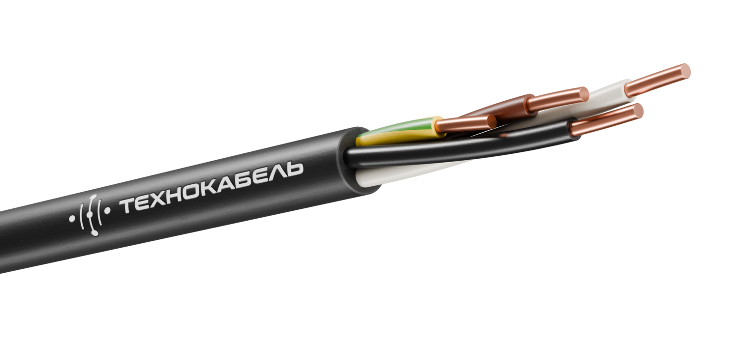 Кабель силовой ВВГнг(А)-LS 4Х4 ок(PE)-0.660 ТРТС