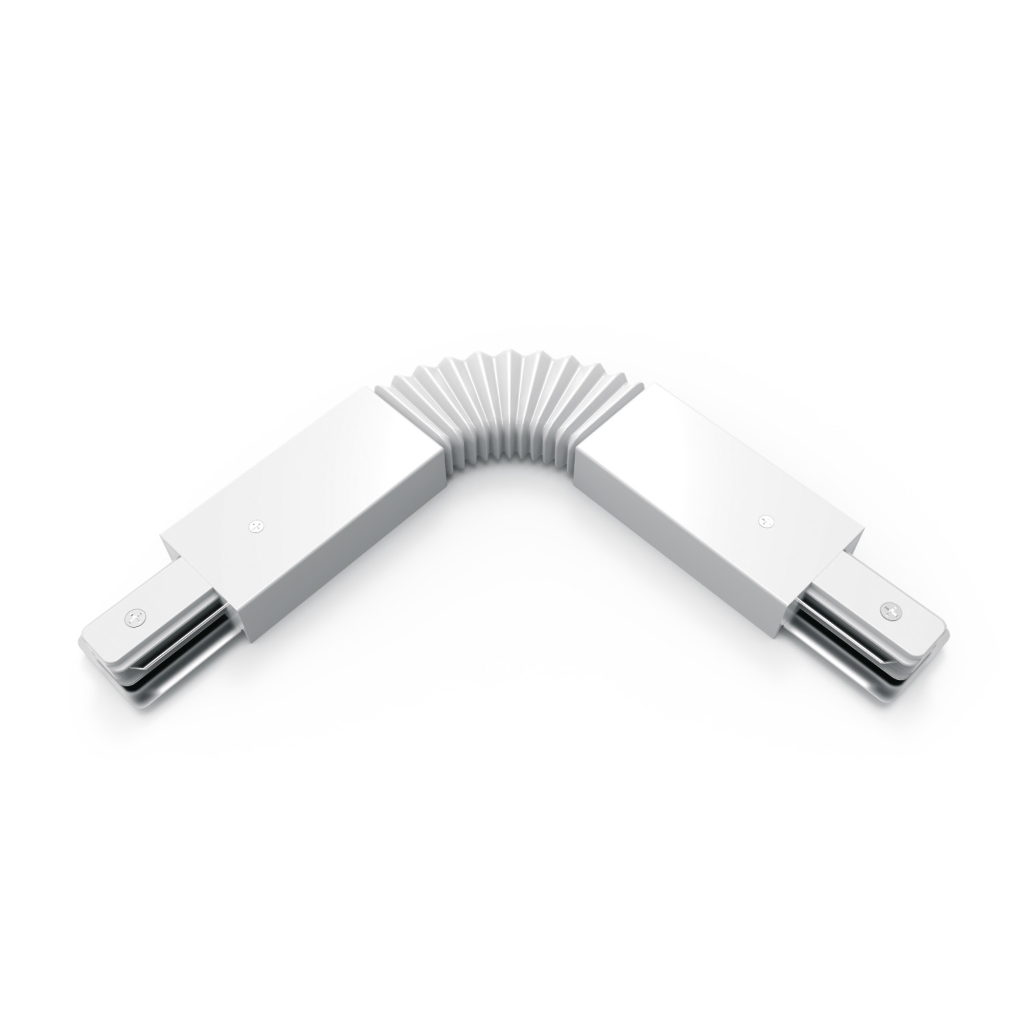 Коннектор для трековых шинопроводов AC 220В Белый IP20 гибкий (I) Track Gauss