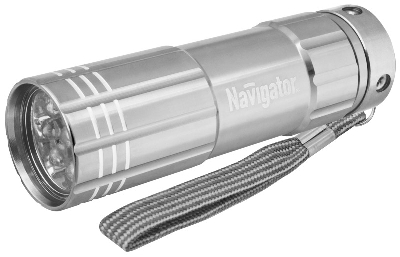 Фонарь светодиодный NPT-CM07-3АAA 9LED металл