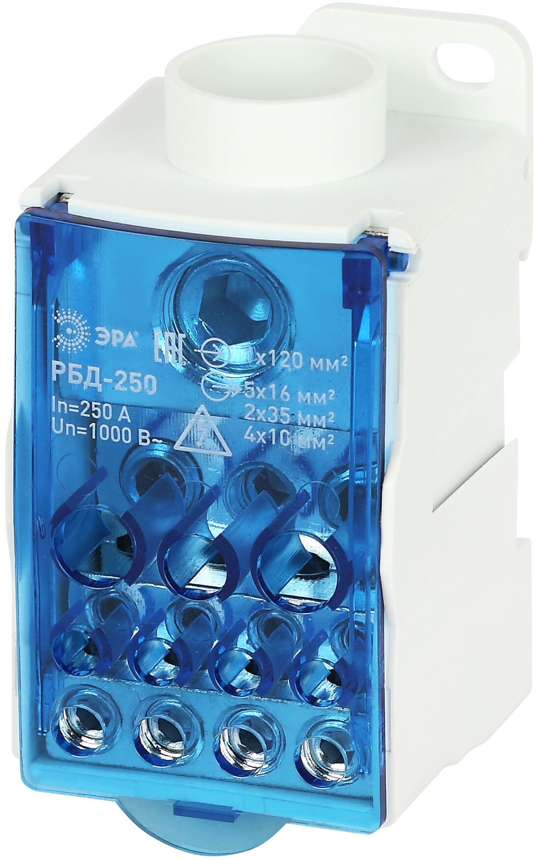 Распределительный блок на DIN-рейку РБД-250А