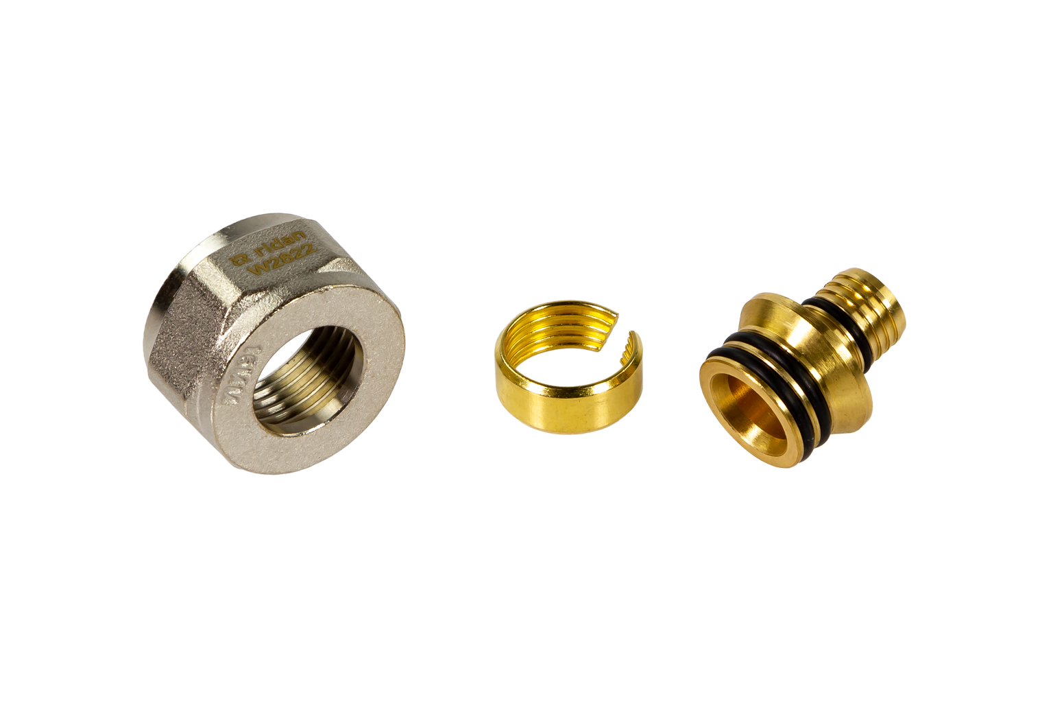 Комплект фитингов уплотнительный для коллектора 16 x 3/4'