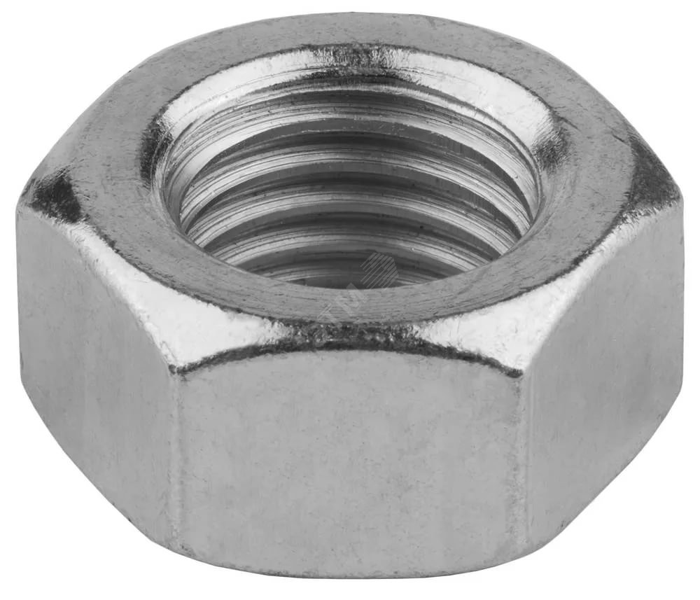 Гайка DIN934 М8 шестигранная оцинкованная (100 шт)