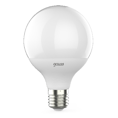 Лампа светодиодная LED 16 Вт 1540 лм 4100К AC150-265В E27 шар G95 нейтральный  Black Gauss