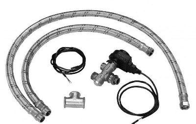 Комплект с трехходовым клапаном для присоединения бойлера к одноконтурным настенным котлам
