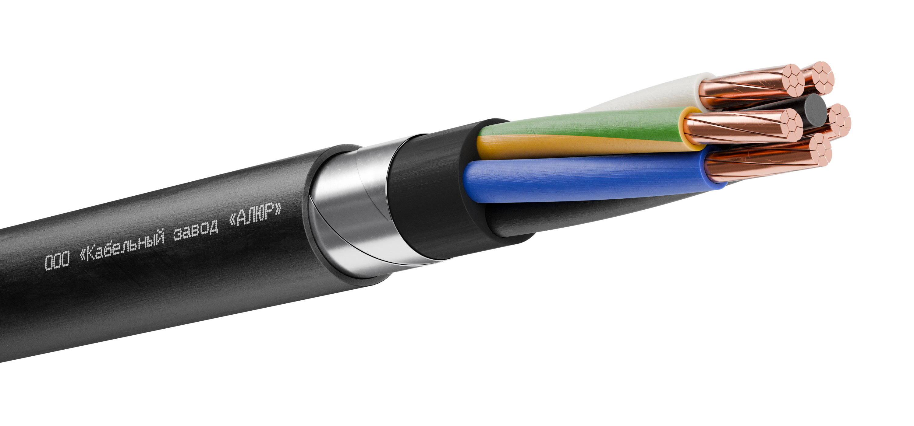 Кабель силовой ВБШвнг(А)-LS 5х35 мк(N.РЕ)-0.66 многопроволочный